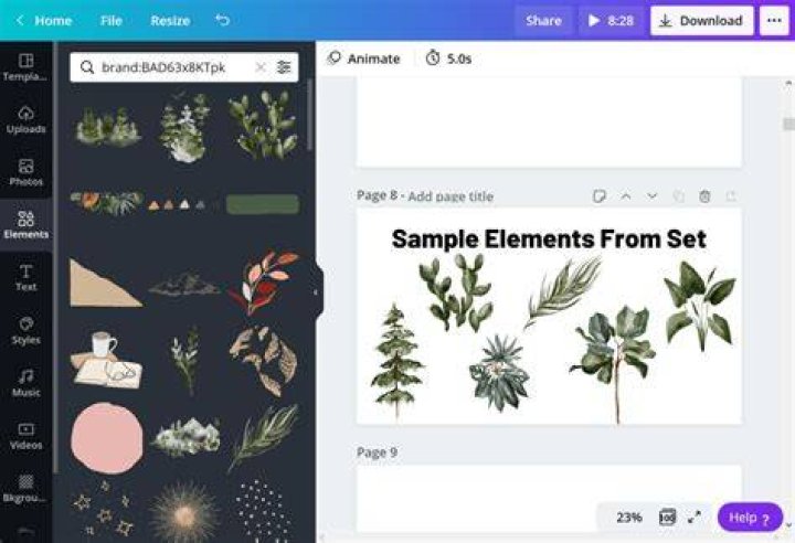 Secret Canva Element Codes Blogging Guide Keyword elements canva