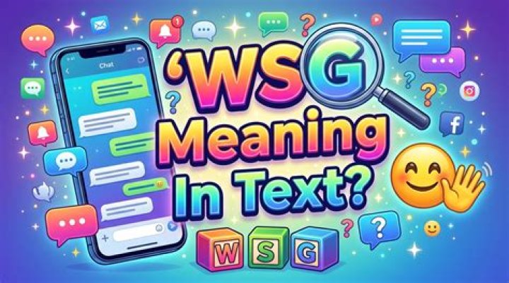 WSG Meaning In Text: Understanding This Internet Acronym